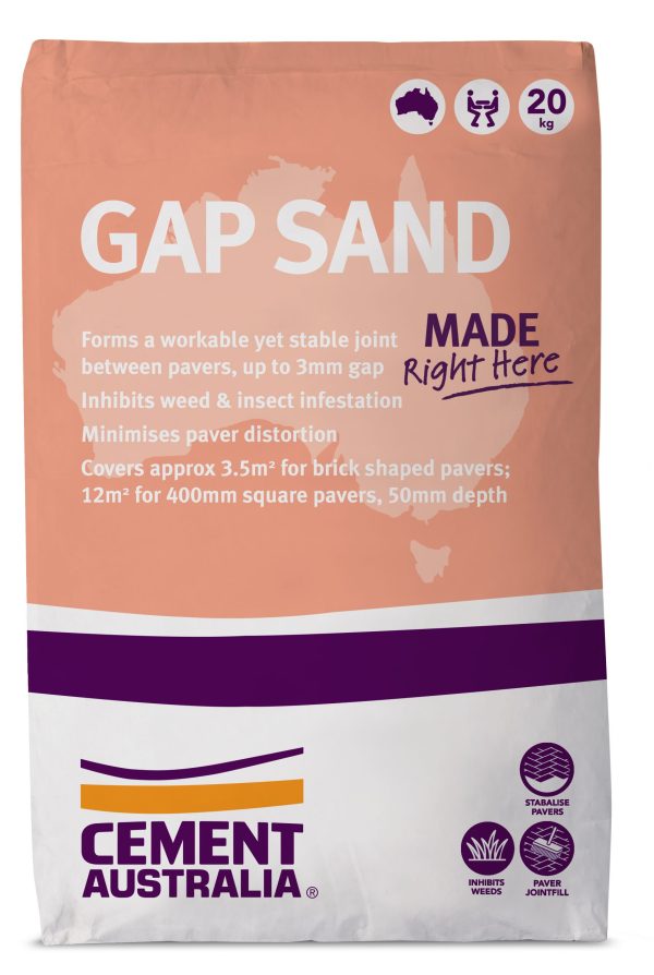 Cement Australia: Gap Sand 20kg Bag