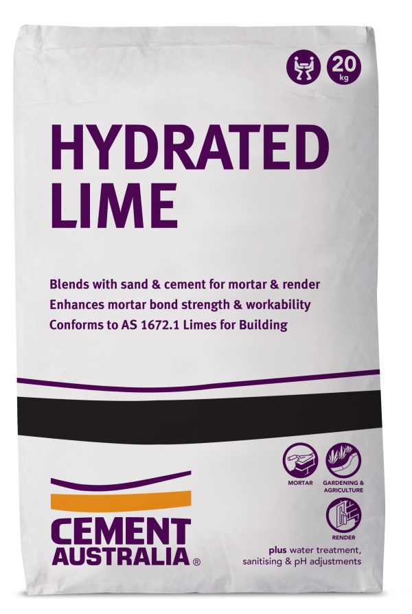 Cement Australia: Hydrated Lime 20kg
