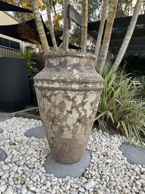 Bubble Glaze 2 Ring Urn Pots
