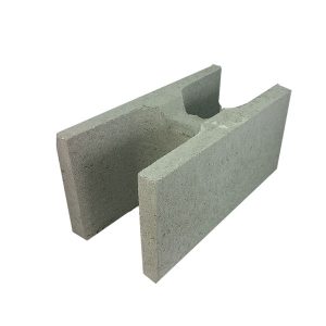 National Masonry: Concrete Grey Block Full Length H Block 20.48