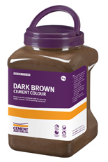 Cement Australia Dark Brown Oxide Colouring 1KG