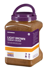 Cement Australia Light Brown Oxide Colouring 1kg
