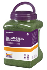 Cement Australia Ocean Green Oxide Colouring 1kg