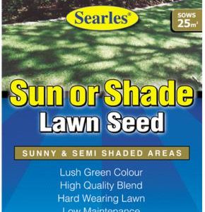 Searles Lawn Seed Sun or Shade 750g