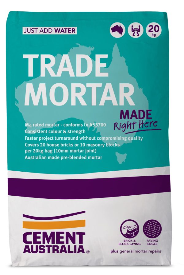 Cement Australia: Mortar Mix 20kg Bag