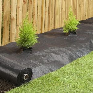 Weed Mat Black Woven - Prepacked Rolls
