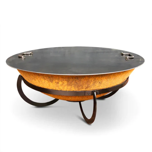 Fire Pit Steel Flat Lids  - Various Sizes - Image 2