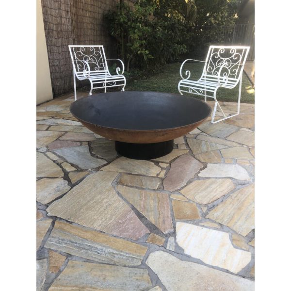 Fire Pit 800mm Shallow & 450/150 Cupola Stand - Image 2