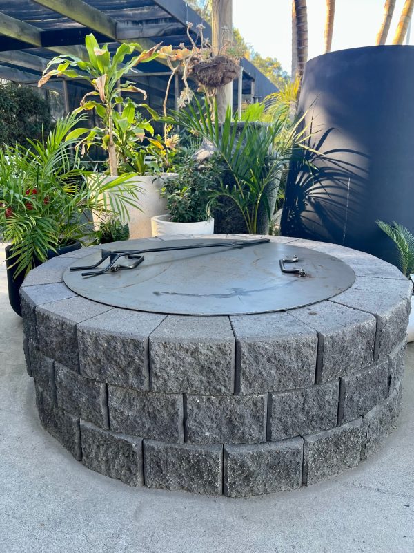 Fire Pit Steel Flat Lids  - Various Sizes - Image 4
