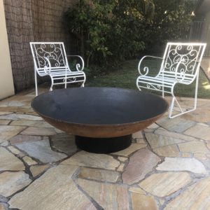 Fire Pit 1100mm Shallow & 150 Cupola Base