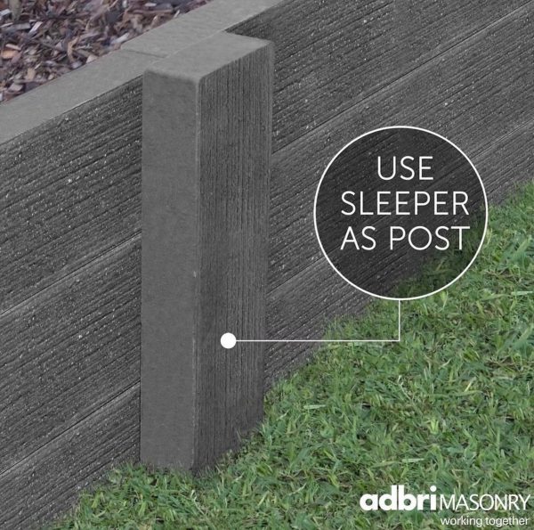 Adbri Masonry: DIY Concrete Sleeper 800x150x77mm - Image 7