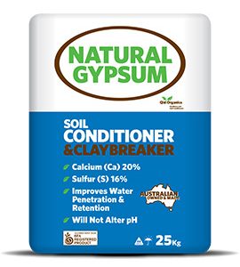 Queensland Organics Natural Gypsum 25kg