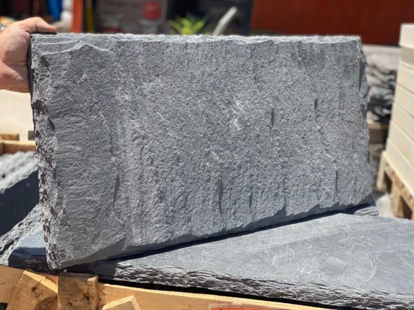 Kashmiri: Black Slate Rectangular Stepper - 800X400X30MM - Image 2