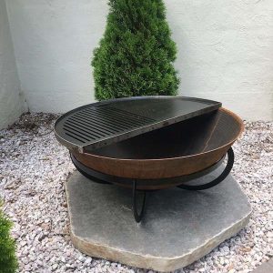 Fire pit 750mm & Da Vinci Stand