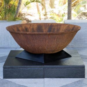 Fire Pit 1000mm Rembrandt & Piazza Stand