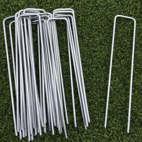 Galvanised Turf Pegs 50 Pack