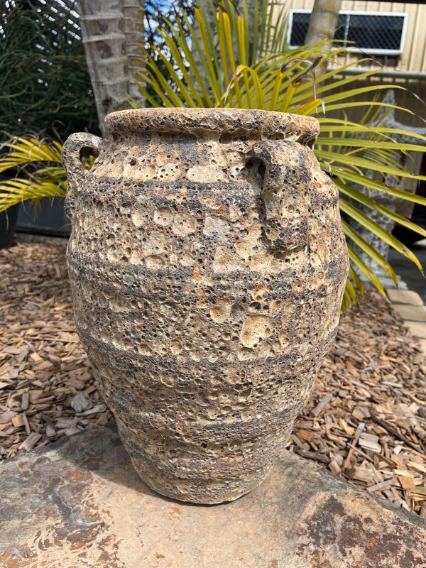 Ancient Silician Urn - Brown