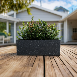 Fibreglass Terrazzo Rectangle Pot (Light Weight)