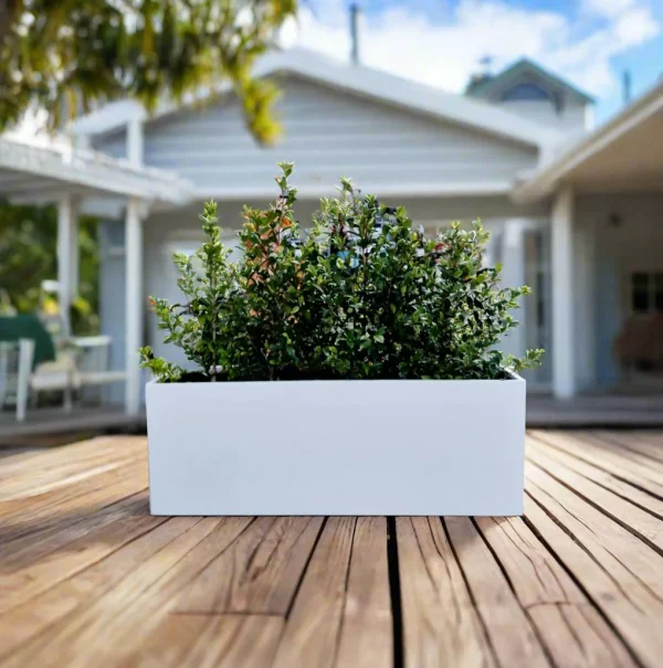 Fibreglass Terrazzo Rectangle Pot (Light Weight) - Image 2