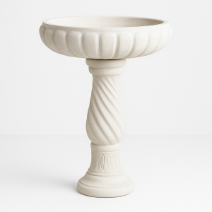 Glass Reinforced Concrete Bird Bath