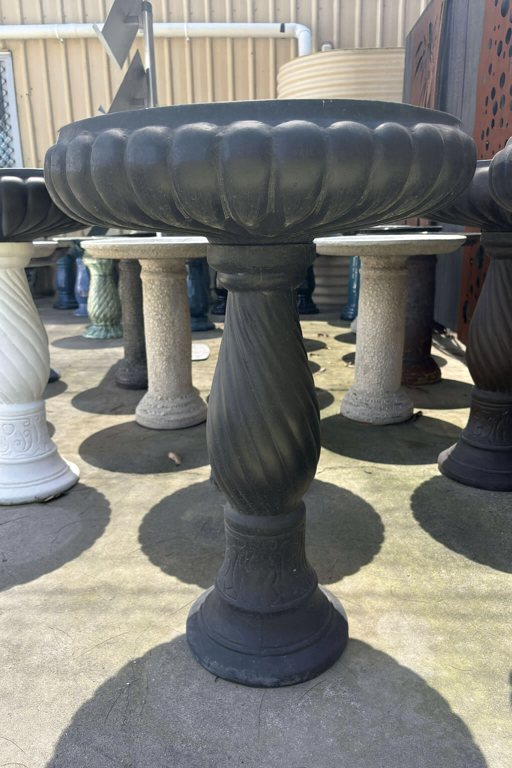 Glass Reinforced Concrete Bird Bath - Image 3