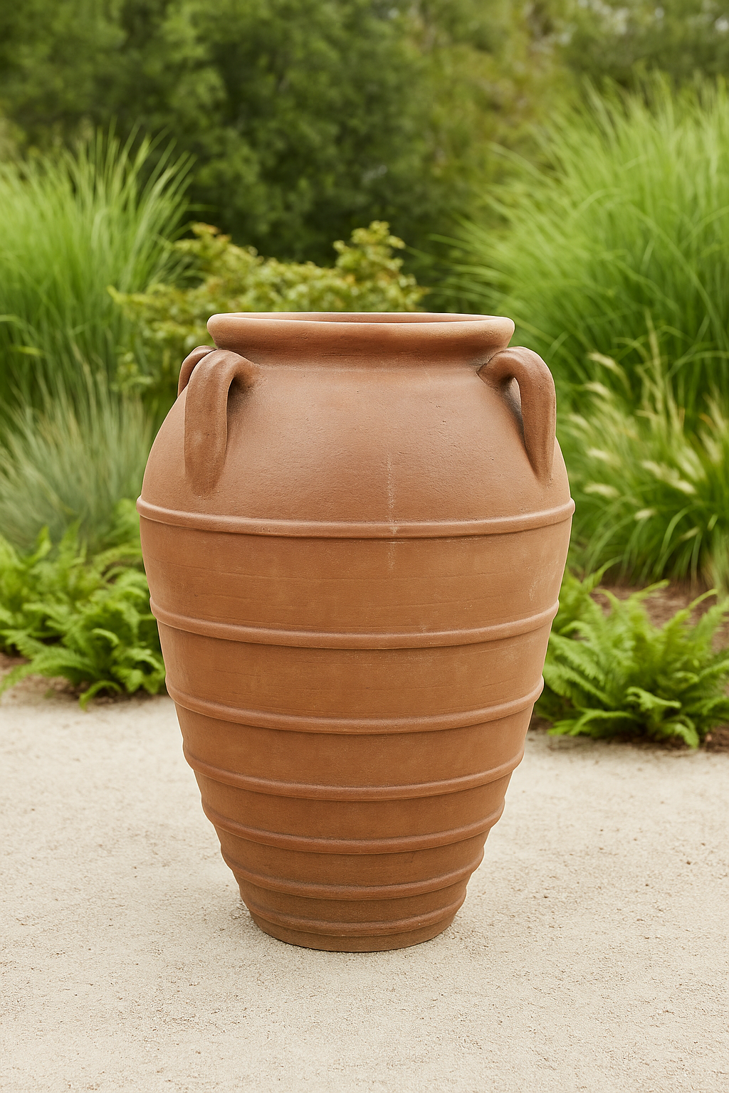 Teracotta 7 Ring Urn Pot