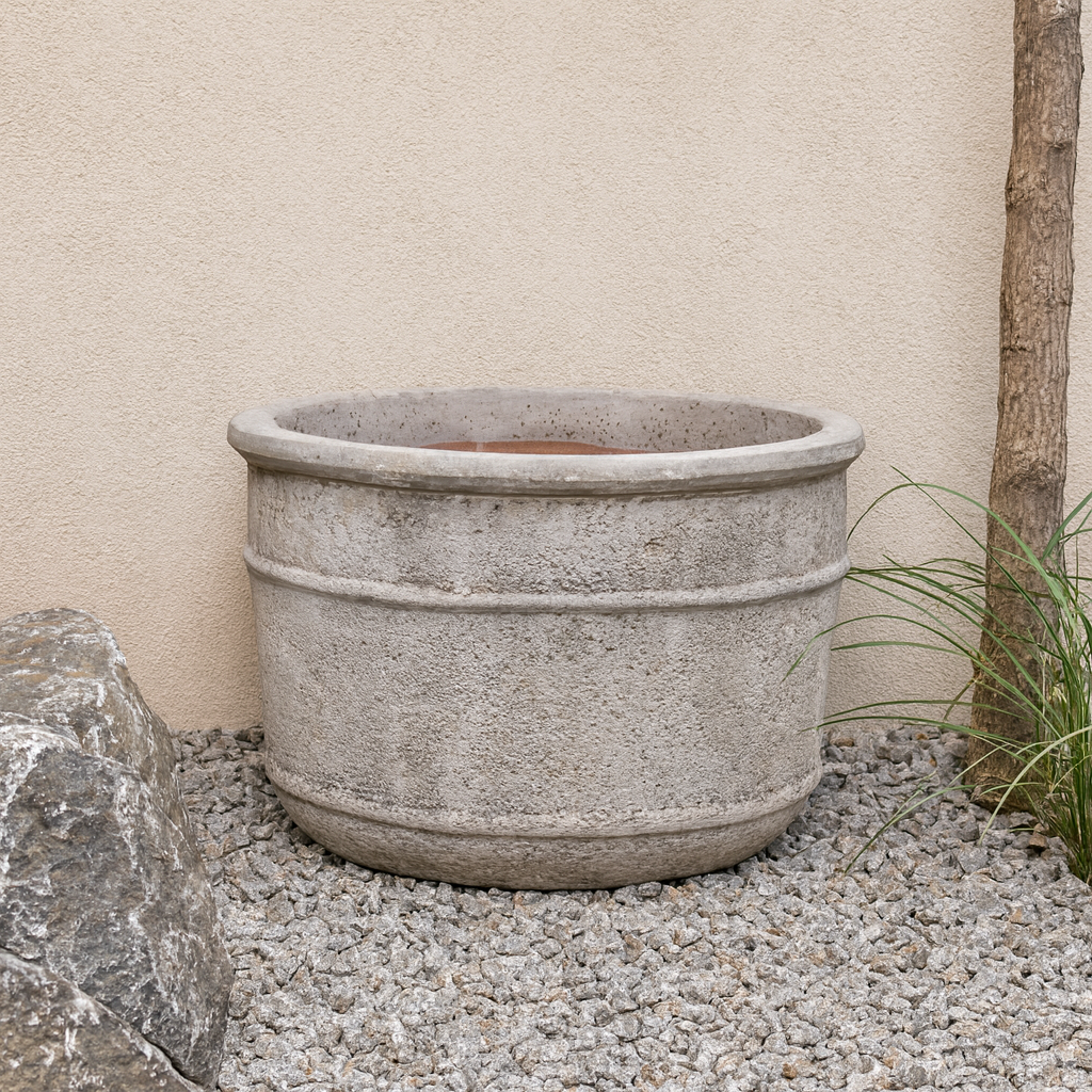 Bubble Glaze 2 Ring Pot